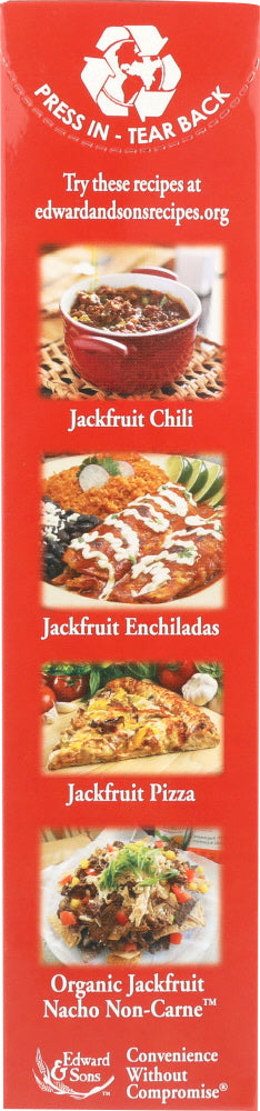 EDWARD & SONS: Organic Young Jackfruit Unseasoned Pieces, 7 oz - No Brand For Less 