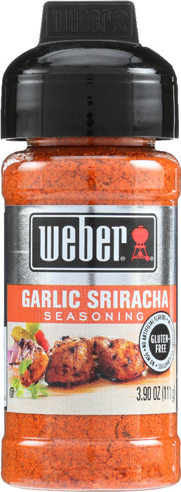 WEBER: Ssng Garlic Sriracha, 3.9 oz