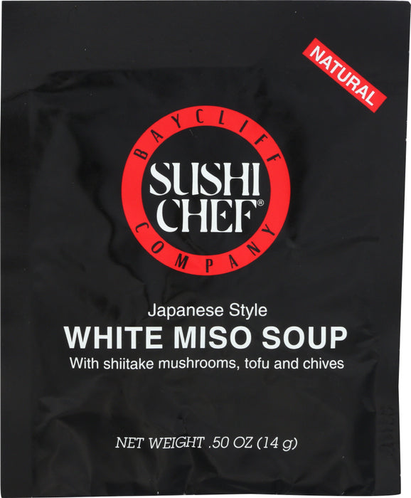 SUSHI CHEF: Japanese Style White Miso Soup, 0.5 oz
