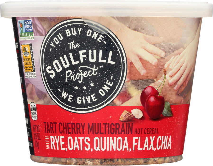 THE SOULFULL PROJECT: Hot Cereal Tart Cherry, 2.15 oz