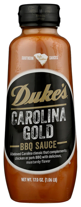 DUKES: Carolina Gold Bbq Sauce, 17 oz