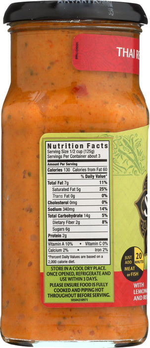 SHARWOODS: Sauce Thai Red Curry, 14.1 oz