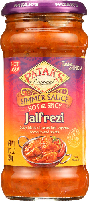 PATAKS: Jalfrezi Hot & Spicy, 12.3 oz