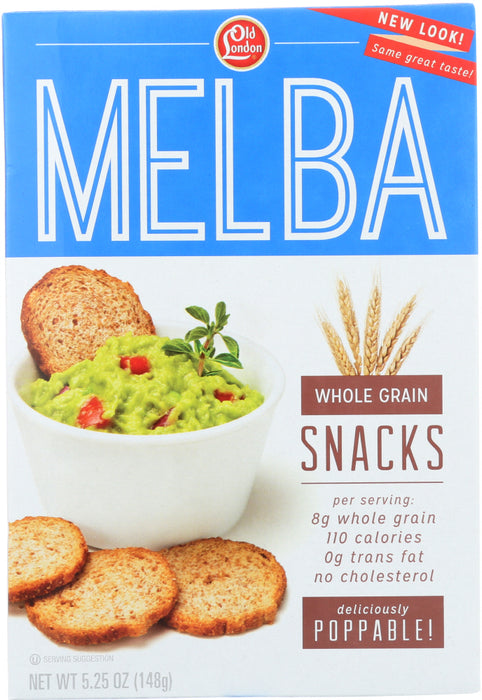 OLD LONDON: Melba Whole Grain Snack, 5.25 oz