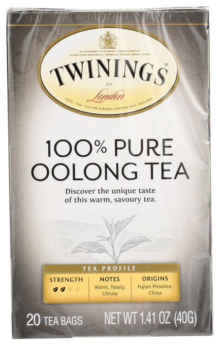 TWINING TEA: Origins China Oolong Tea, 20 Tea Bags, 1.41 oz