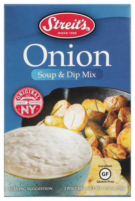 STREITS: Onion Soup And Dip Mix, 2.75 OZ