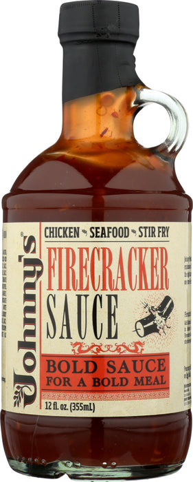 JOHNNYS FINE FOODS: Firecracker Sauce, 12 oz