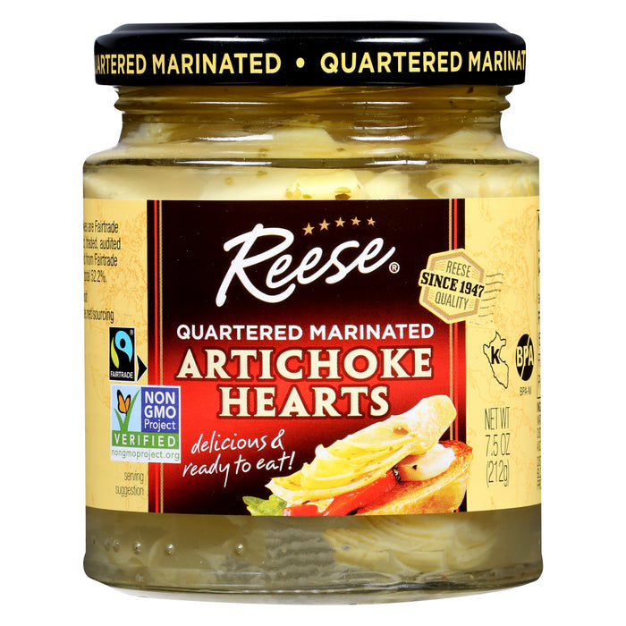 REESE: Marinated Artichokes Hearts, 7.5 oz