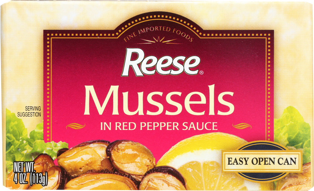 REESE: Mussels Spicy Red Sauce, 4 oz