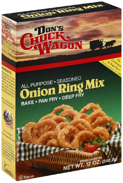 DONS CHUCK WAGON: Onion Ring Mix, 12 oz