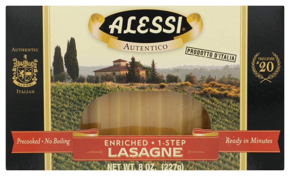 ALESSI: Pre Cooked Lasagne, 8 oz