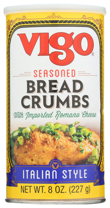 VIGO: Seasoned Italian Style Bread Crumbs, 8 oz