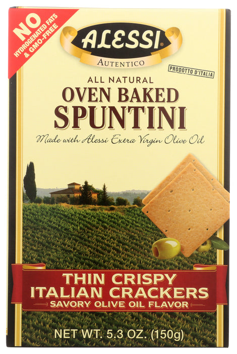 ALESSI: Italian Spuntini Crackers, 5.3 oz