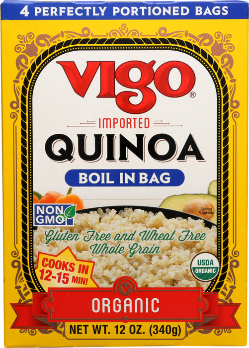 VIGO: Quinoa Boil in Bag Organic, 12 oz