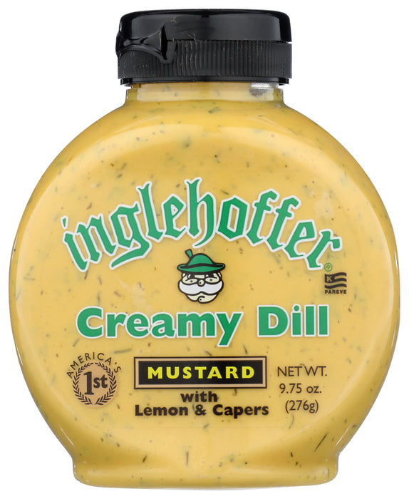 INGLEHOFFER: Mustard Dill with Lemon Caper, 9.75 oz