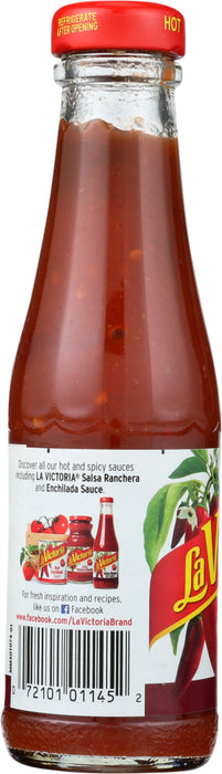 LA VICTORIA: Sauce Hot Salsa Brava, 8 oz