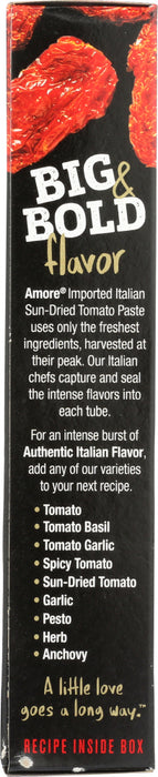 AMORE: Paste Tube Sundried Tomato,  2.8 oz