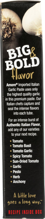 AMORE: Paste Tube Garlic, 3.2 oz
