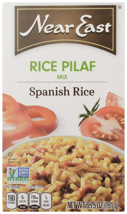 NEAR EAST: Rice Pilaf Mix Spanish Rice, 6.75 Oz