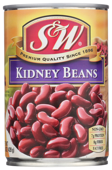 S & W: Red Kidney Beans, 15.25 oz