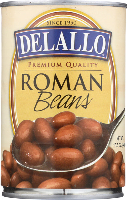 DELALLO: Bean Roman, 15.5 oz - No Brand For Less 