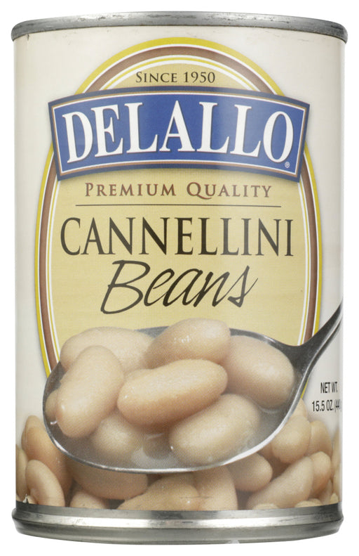 DELALLO: Cannellini Beans, 15.5 oz - No Brand For Less 