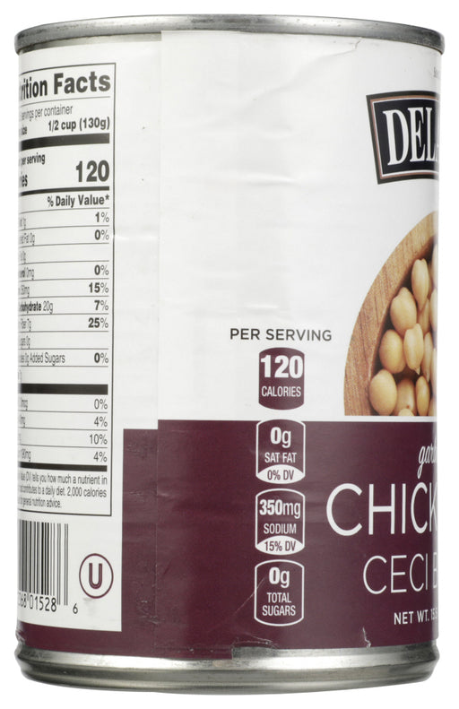 DELALLO: Chickpeas Beans, 15.5 oz - No Brand For Less 