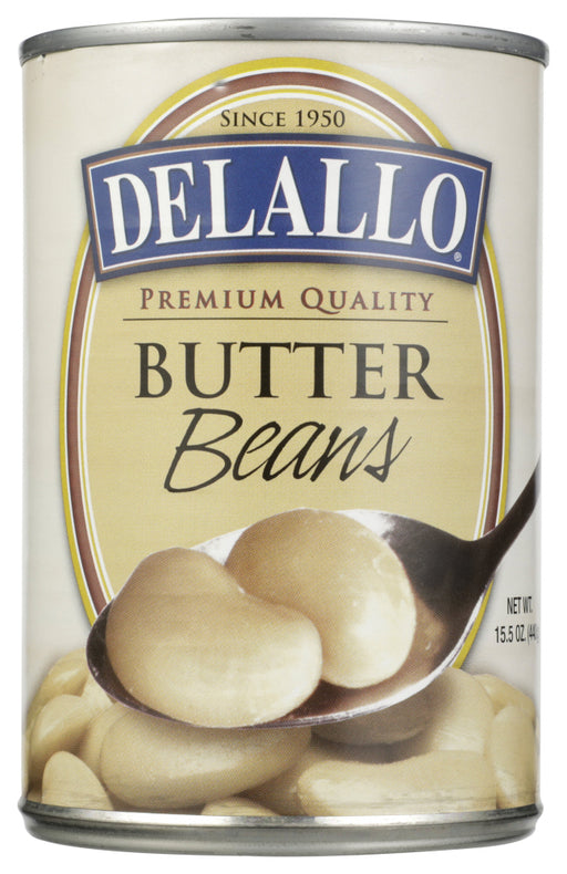 DELALLO: Butter Beans, 15.5 oz - No Brand For Less 