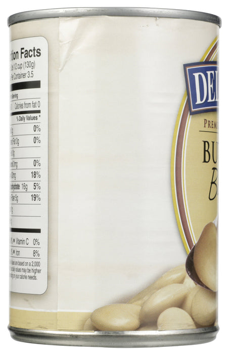 DELALLO: Butter Beans, 15.5 oz