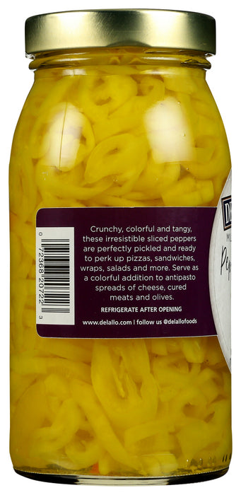 DELALLO: Mild Banana Pepper Rings Super Select, 25.5 oz