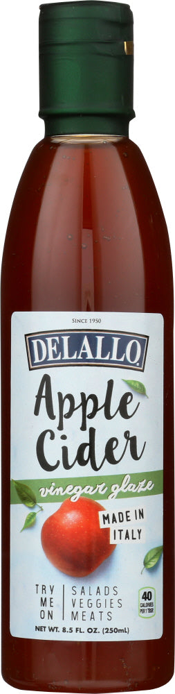 DELALLO: Apple Cider Vinegar Glaze, 8.5 oz - No Brand For Less 