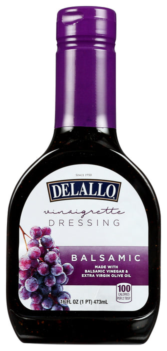 DELALLO: Dressing Vinaigrette Balsamic, 16 oz