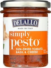 DELALLO: Pesto Sundried Tomato Basil Cheese, 6.35 oz - No Brand For Less