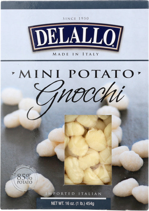 DELALLO: Gnocchi Mini Potato, 16 oz