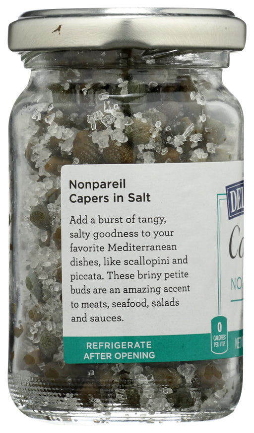 DELALLO: Capers Nonpareil in Salt, 2.8 oz - No Brand For Less 