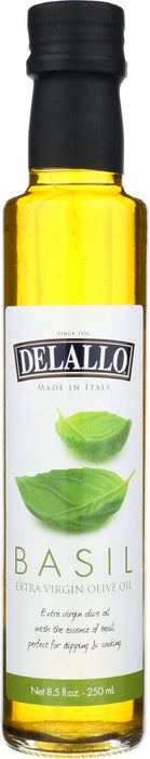 DELALLO: Dipping Oil Basil, 8.5 oz