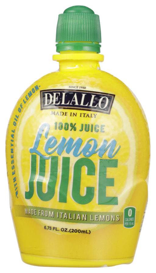DELALLO: Juice Lemon Plus, 6.75 oz - No Brand For Less 