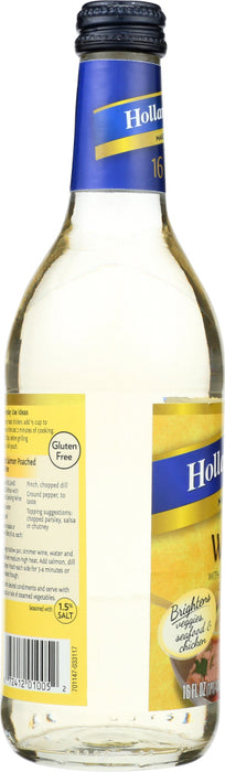 HOLLAND HOUSE: White Lemon Cooking Wine, 16 oz