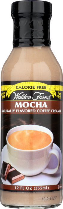 WALDEN FARMS: Calorie Free Mocha Coffee Creamer, 12 oz