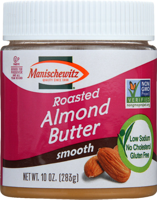 MANISCHEWITZ: Almond Butter Smooth, 10 oz
