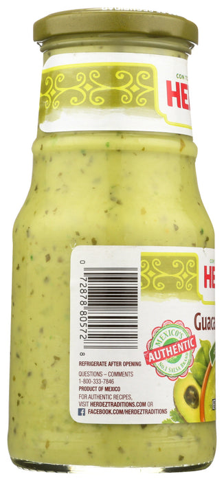 HERDEZ: Salsa Guacamole Mild, 15.7 oz