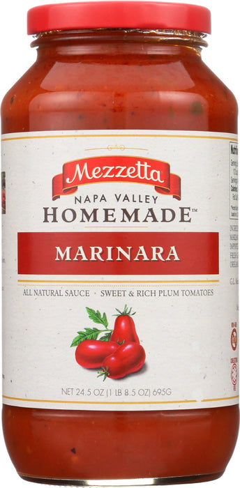MEZZETTA: Napa Valley Bistro Homestyle Marinara Sauce, 24.5 oz