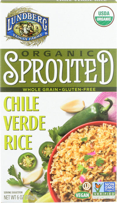 LUNDBERG: Chili Verde Rice, 6 oz