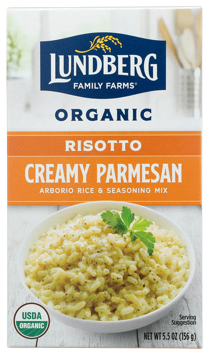 LUNDBERG: Creamy Parmesan Risotto Rice, 5.5 oz
