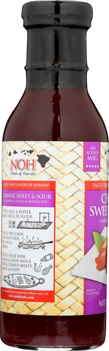 NOH FOODS: Chinese Sweet & Sour Cooking Sauce & Marinade, 14.5 oz