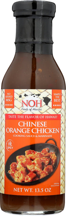 NOH FOODS: Chinese Orange Chicken Cooking Sauce & Marinade, 13.5 oz