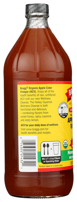 BRAGG: Organic Apple Cider Vinegar Miracle Cleanse Concentrate, 32 fl oz