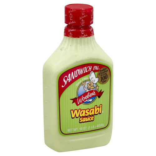 WOEBER: Sauce Sandwich Pal Wasabi, 16 oz