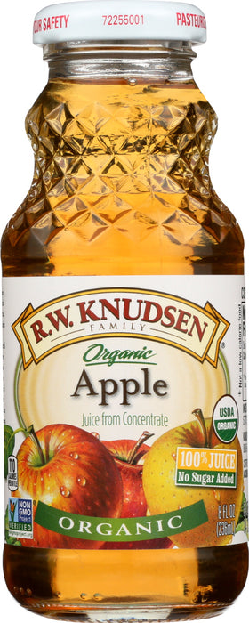 KNUDSEN: Juice Apple Concord Organic, 8 fo