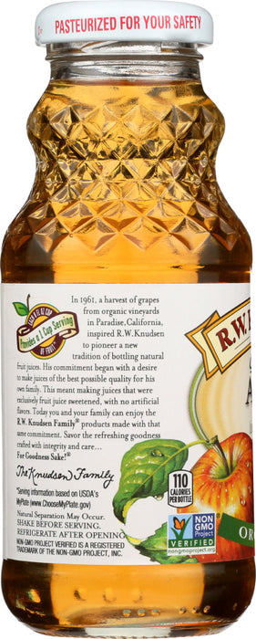 KNUDSEN: Juice Apple Concord Organic, 8 fo